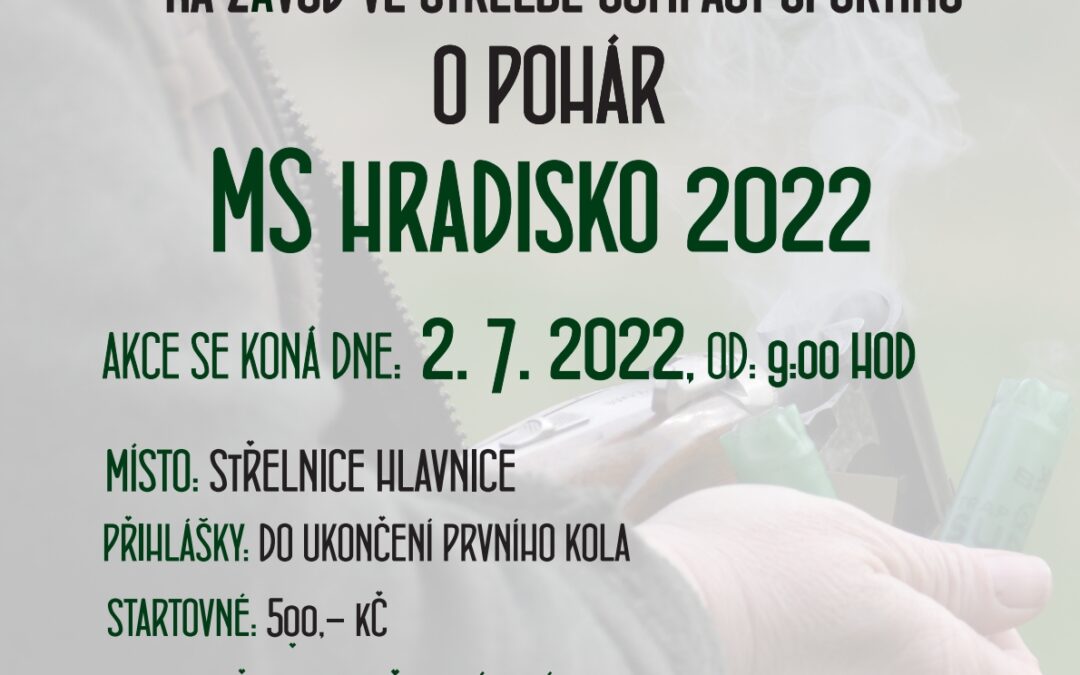 Pozvánka MS Hradisko compact sporting