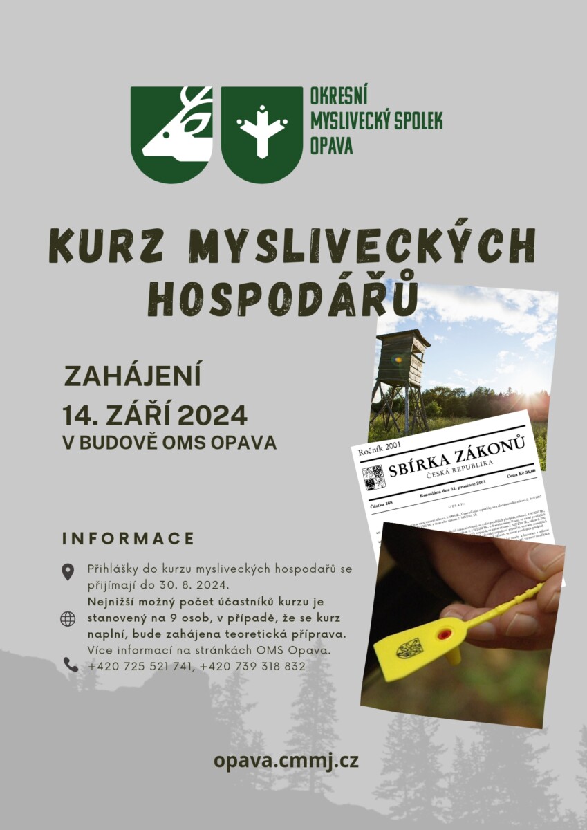 Kurz mysliveckých hospodářů 2024