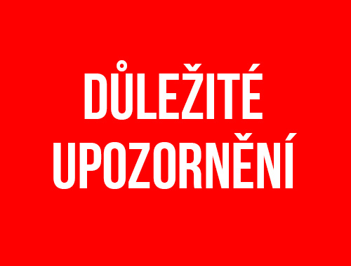 Zkoušky norování 19. 10. 2025 ZRUŠENY