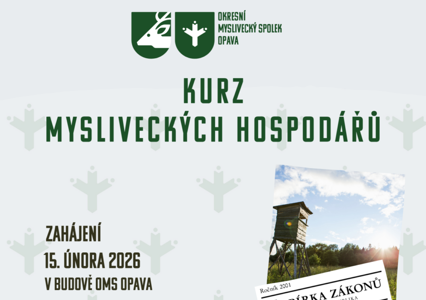 Kurz pro myslivecké hospodáře 2026