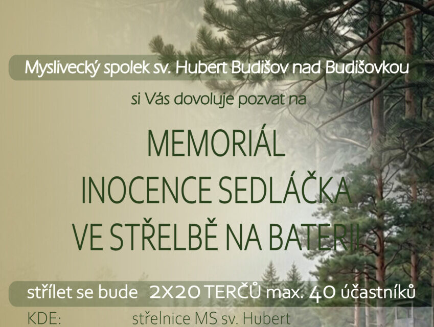 Memoriál Inocence Sedláčka ve střelbě na baterii